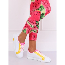 Dámské tenisky W-3116 žluté bílý vícebarevný 1 Dámské tenisky W-3116 žluté bílý vícebarevný 1