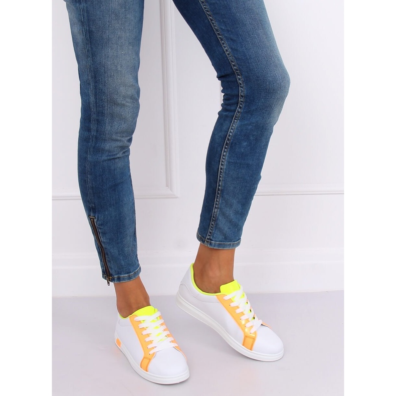 Dámské tenisky W-3116 Orange bílý žluť 1