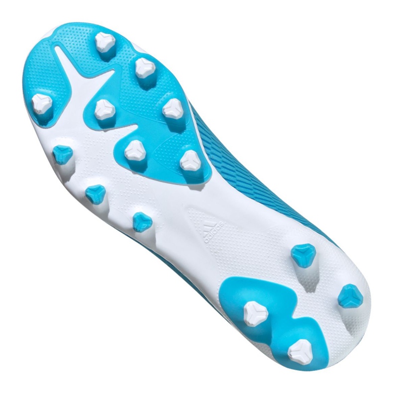 Kopačky Adidas X 19.3 Mg Jr EF7550 modrý modrý 1