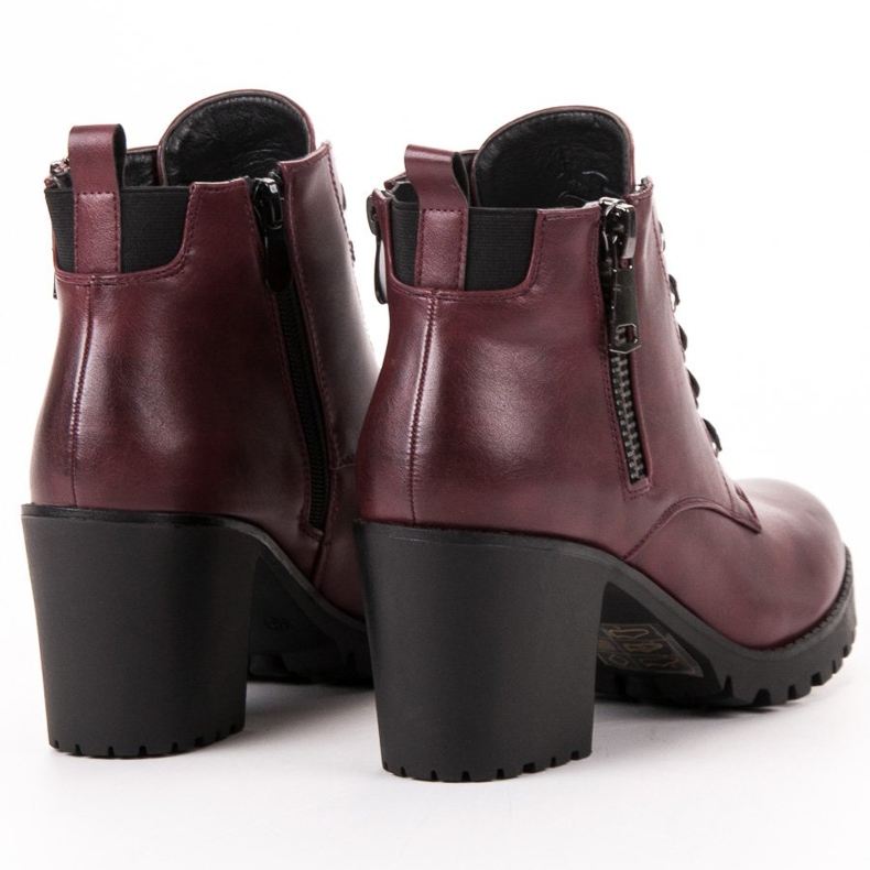 Vinceza Nízké boty na baru červené 1