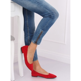 Balerínky s mandlovými prsty červené RC-76 Red 1 Balerínky s mandlovými prsty červené RC-76 Red 1