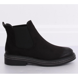 Černé dámské boty Chelsea WY-2842 Black černý 2