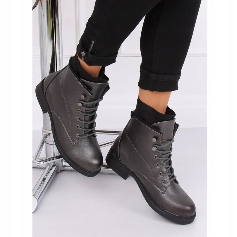 Dámské cínové boty Graphite 100-901B0-1 černá 2