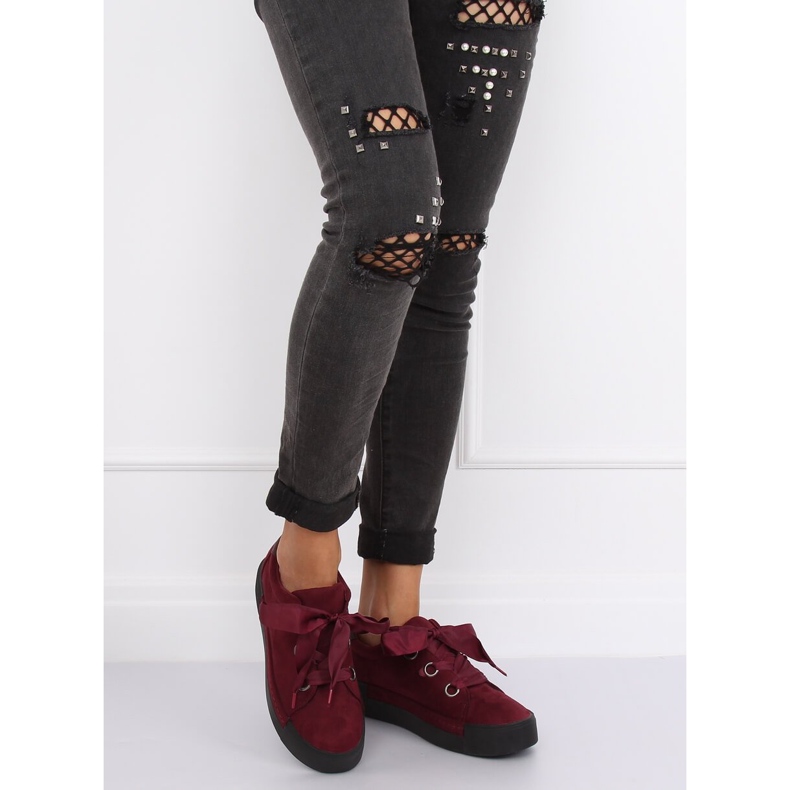 Maroon dámské tenisky 1018 Wine II-GAT červené 1