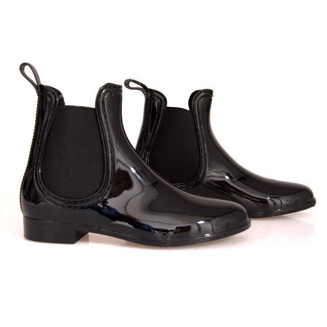 Krátké galoše s gumou SD98 černé černá 1