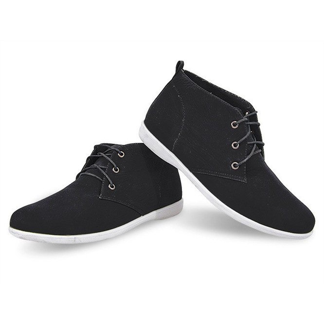 Vysoké elegantní boty 3569 černé černý 1