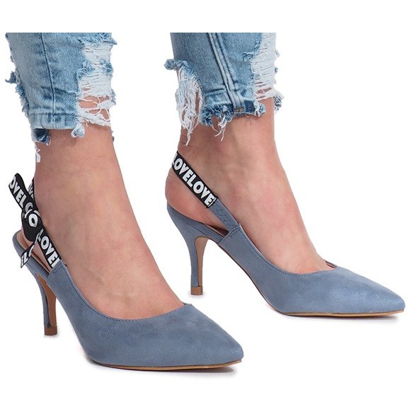Sandály Blue Love Paris modrý 1