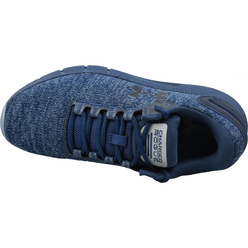 Běžecké boty Under Armour Charged Rogue Twist Ice M 3022674-400 námořnická modrá 2 Běžecké boty Under Armour Charged Rogue Twist Ice M 3022674-400 námořnická modrá 2