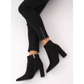 Černé vysoké podpatky 1933 Černá černý 2