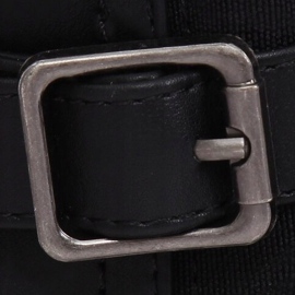 Černý boty na podpatku Jodhpur B0-232 Black černá 2