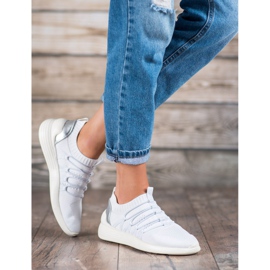 Kylie Textilní nazouvací sportovní obuv bílý 1