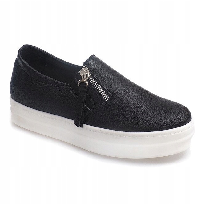 Tenisky Creepersy Wedge 888 černé černý 1