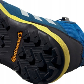 Boty adidas Terrex Mid Gtx Jr BC0596 černý modrý zelený 1