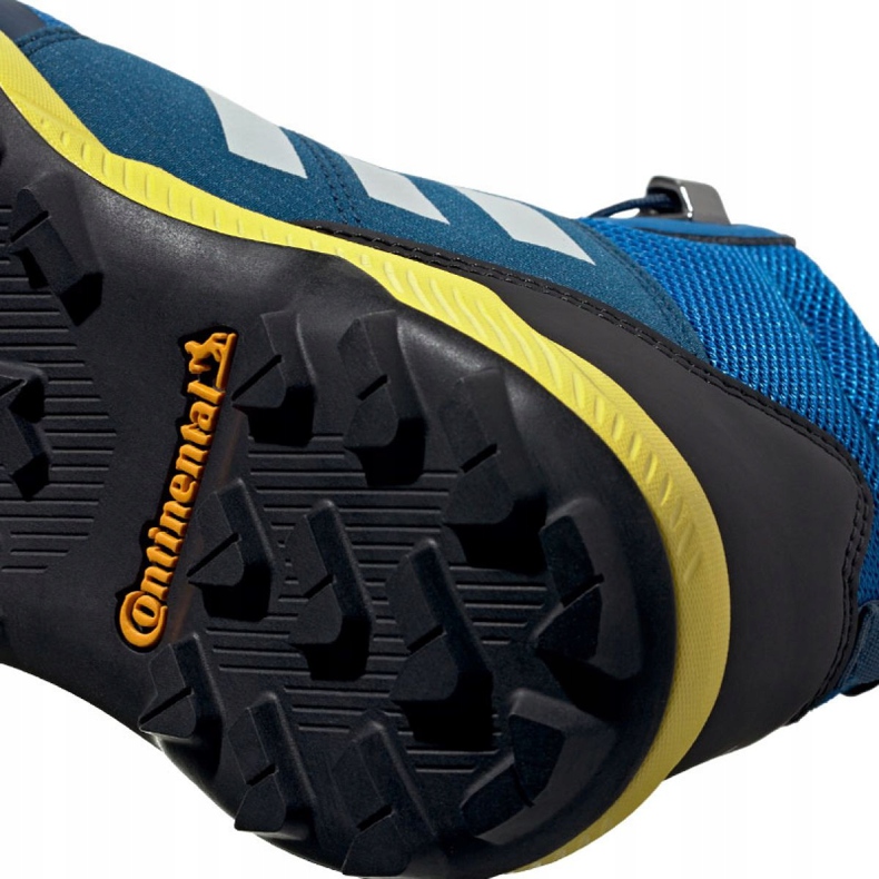 Boty adidas Terrex Mid Gtx Jr BC0596 černá modrý zelená 1