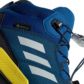 Boty adidas Terrex Mid Gtx Jr BC0596 černý modrý zelený 2
