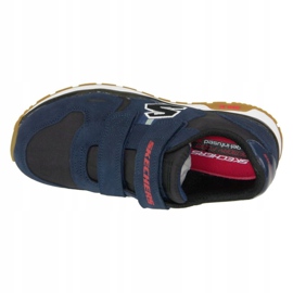 Boty Skechers Throwbax Jr 97360-NVBK námořnická modrá 2 Boty Skechers Throwbax Jr 97360-NVBK námořnická modrá 2