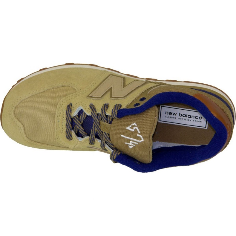 Boty New Balance W KL574NMG béžový 2