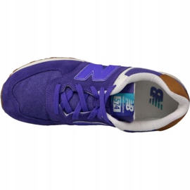 Boty New Balance W KL574EUG fialový 2