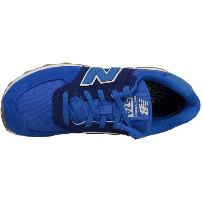 Boty New Balance W KL574ESG námořnická modř 2