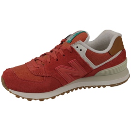 Boty New Balance W WL574SEA pomerančový 1
