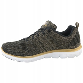 Boty Skechers Flex Appeal 2.0 W 12771-BKGD černý vícebarevný 1