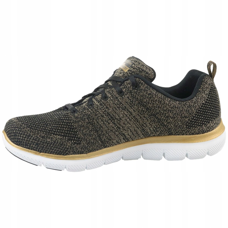 Boty Skechers Flex Appeal 2.0 W 12771-BKGD černý vícebarevný 1