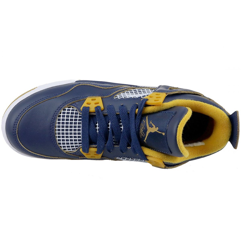 Nike Jordan 4 Retro Bg Jr 408452-425 námořnická modrá 2 Nike Jordan 4 Retro Bg Jr 408452-425 námořnická modrá 2