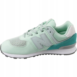 Boty New Balance W GC574D5 zelený 1