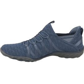 Boty Skechers Breathe Easy W 23048-SLT modrý 1 Boty Skechers Breathe Easy W 23048-SLT modrý 1