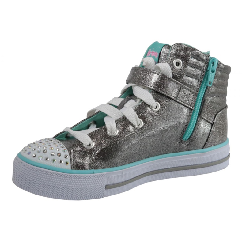 Boty Skechers Shuffles Jr 10712L-GUTQ šedá 1