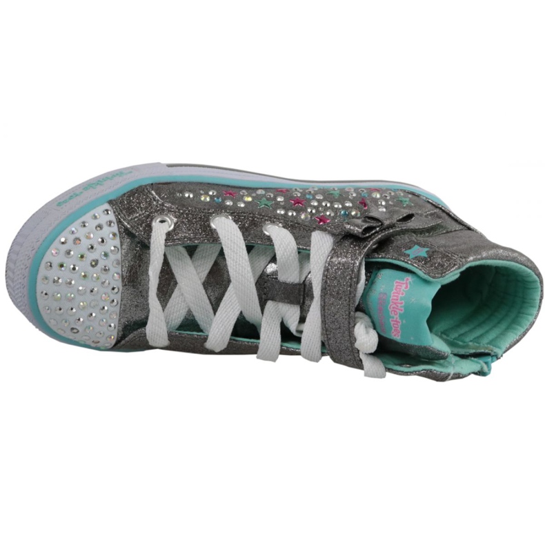 Boty Skechers Shuffles Jr 10712L-GUTQ šedá 2