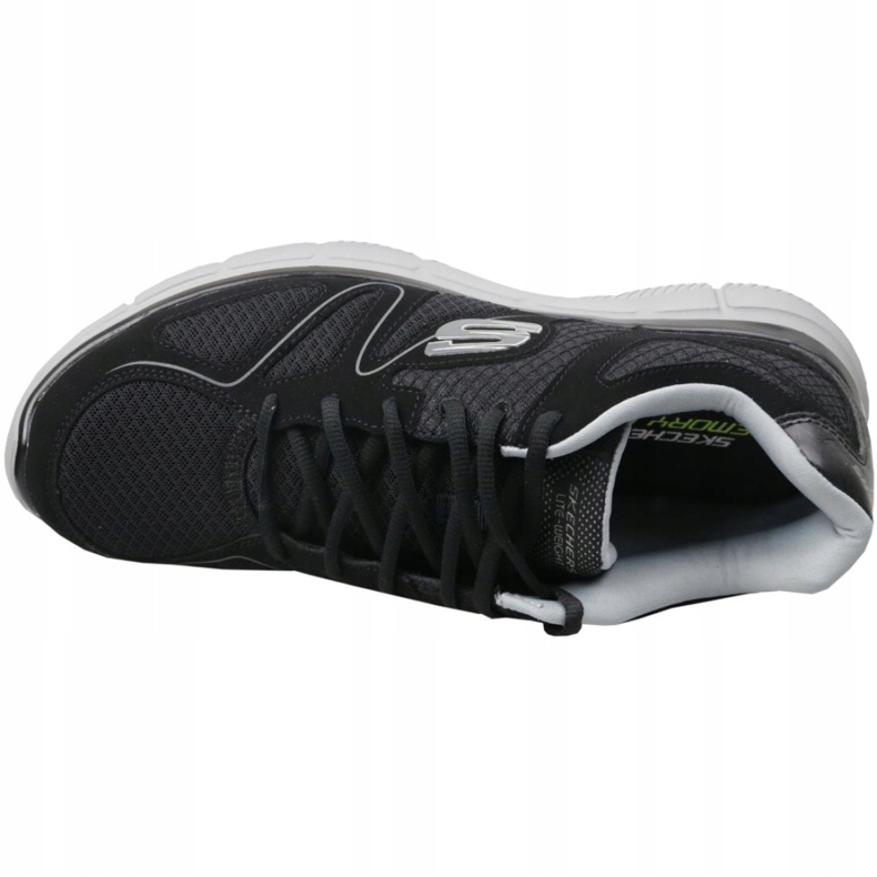 Boty Skechers Satisfaction M 58350-BKGY černý 2