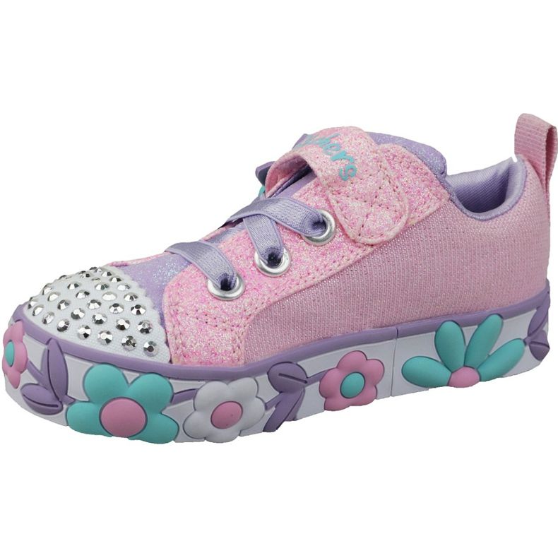 Boty Skechers Daisy Lites Jr 10965N-PKMT růžový 1