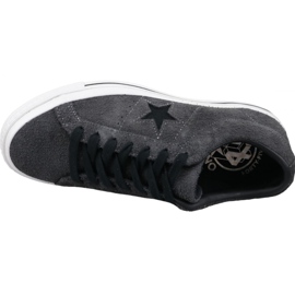 Šedé boty Converse One Star M 163247C šedá 2