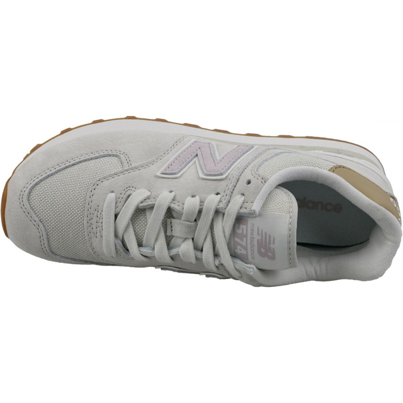 Obuv New Balance W WL574LCC šedá 2