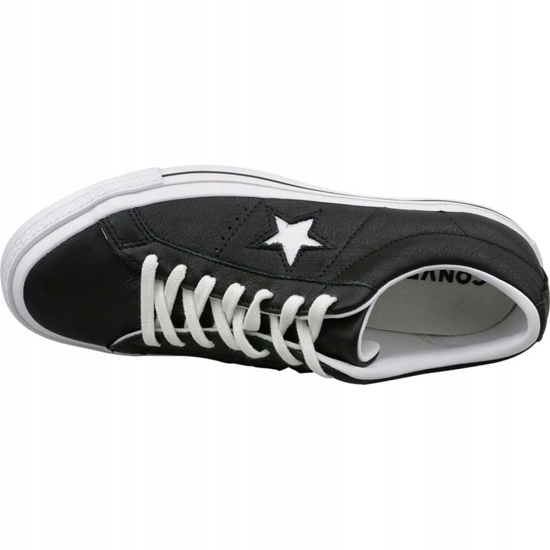 Boty Converse One Star Ox 163385C černé černá 2 Boty Converse One Star Ox 163385C černé černá 2