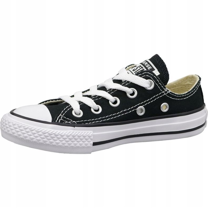 Converse C. Taylor All Star Youth Ox Jr 3J235C černá 1 Converse C. Taylor All Star Youth Ox Jr 3J235C černá 1