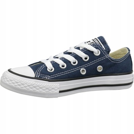 Converse C. Taylor All Star Youth Ox Jr 3J237C námořnická modrá 1 Converse C. Taylor All Star Youth Ox Jr 3J237C námořnická modrá 1