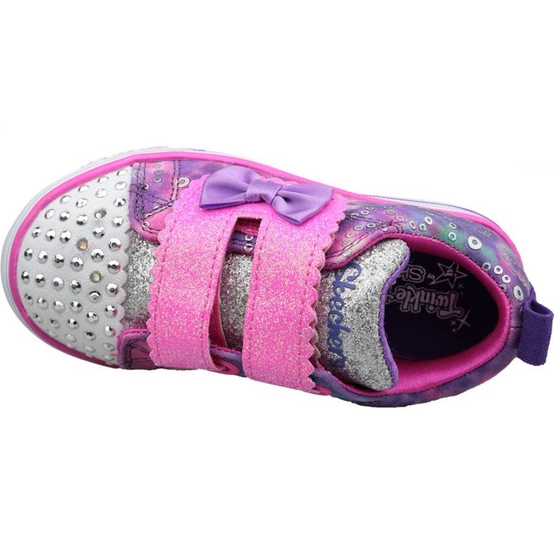 Boty Skechers Sparkle Lite Jr 20147N-PRMT růžový 2