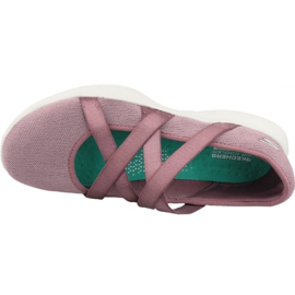 Fialové boty Skechers Serene Elation 15847-MVE fialová 2