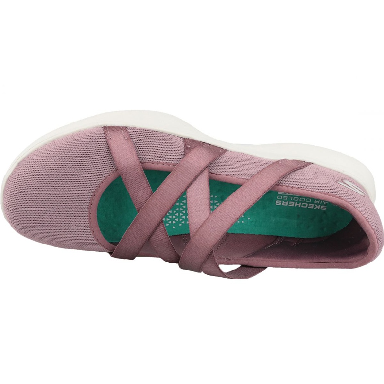 Fialové boty Skechers Serene Elation 15847-MVE fialový 2