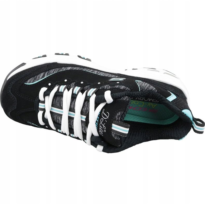 Boty Skechers D'Lites W 11936-BKTQ černý 2
