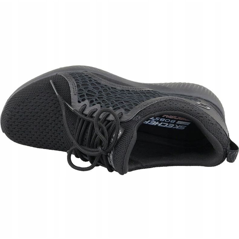 Boty Skechers Bobs Squad W 32507-BBK černá 2 Boty Skechers Bobs Squad W 32507-BBK černá 2