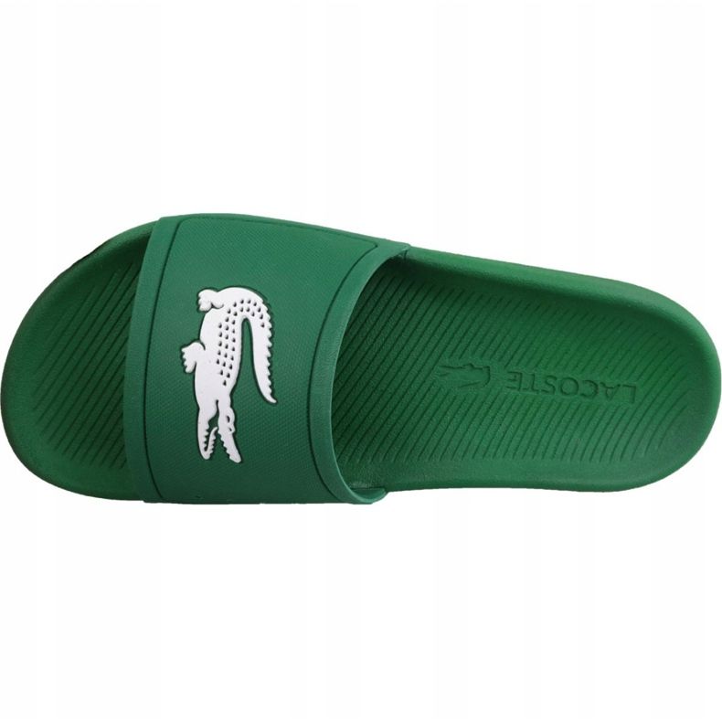 Lacoste Croco Slide 119 1 M 737CMA00181R7 zelený 2