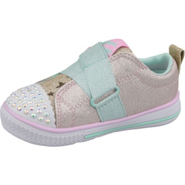 Boty Skechers Twinkle Play Jr 20138N-GDMT vícebarevný žlutá 1