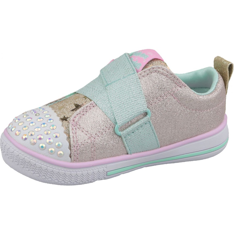 Boty Skechers Twinkle Play Jr 20138N-GDMT vícebarevný žluť 1