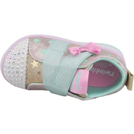 Boty Skechers Twinkle Play Jr 20138N-GDMT vícebarevný žluť 2