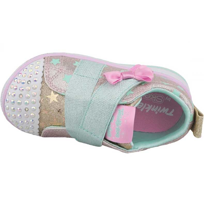 Boty Skechers Twinkle Play Jr 20138N-GDMT vícebarevný žluť 2