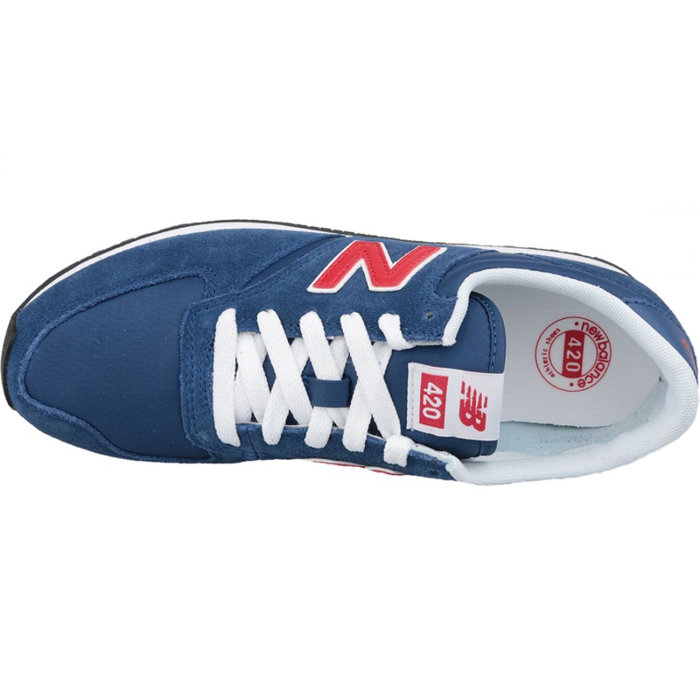 Tmavě modré boty New Balance M U420MTR námořnická modř 2