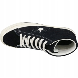 Boty Converse One Star Ox Mid Vintage Suede M 157701C černý 2